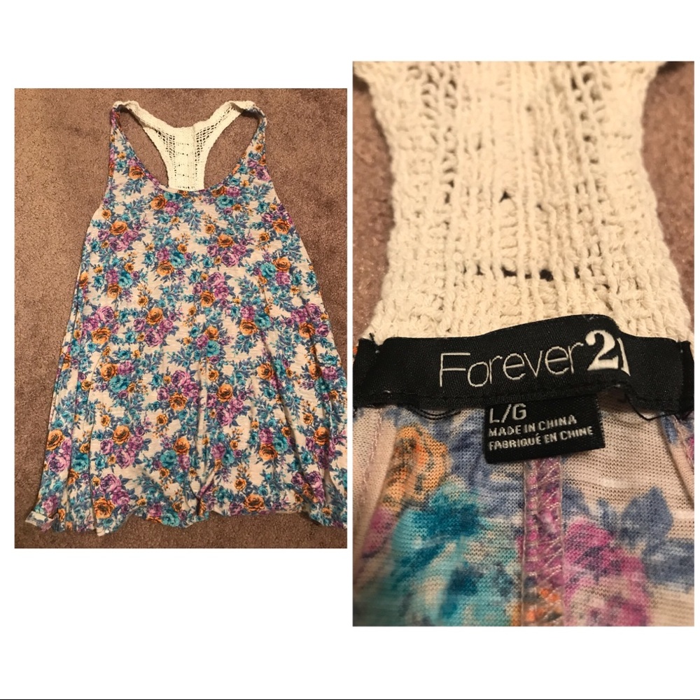 Large forever 21 tank